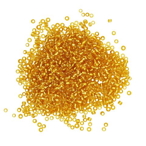 BEAD GLASS SEED 1.8MM GOLD 60G