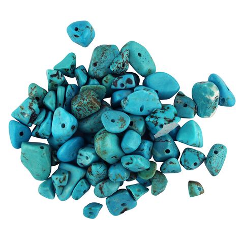 Bead Precious Stone Chips Turquoise 25G