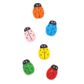 EMB WOOD LADYBUG ASST BRIGHTS 25PC