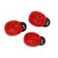 EMB WOOD LADYBUG LARGE RED-BLK 3PC