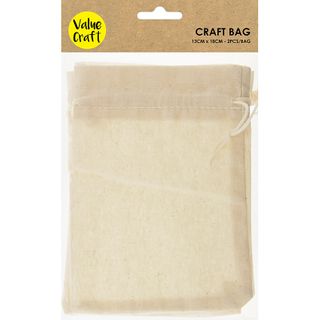 CRAFT BAGS 13CMX18CM 2PCS