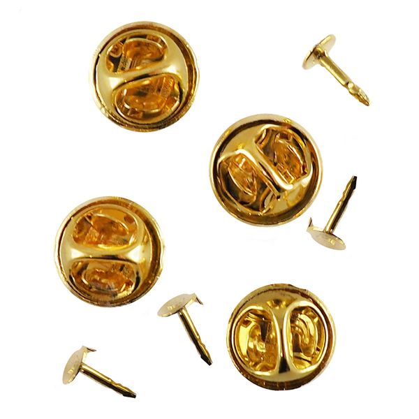 JF RIBBON PIN GOLD 8 SETS