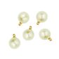 CHARM PEARLS 10MM IVORY 12PCS