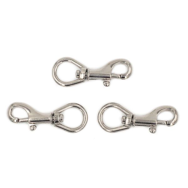 SWIVEL CLIP 38MM LOBSTER CLASP 3PC