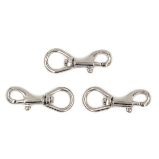 JF SWIVEL CLIP 38MM LOBSTER CLASP 3PC