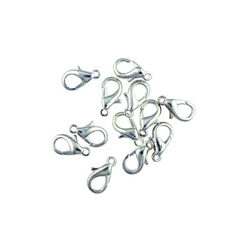 JF LOBSTER CLASP SILVER 20PCS