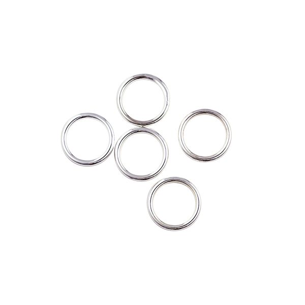 Jf Feature Plastic Rings 16Mm B-Slv 20Pc