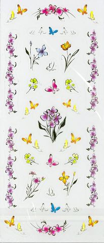 Stickers Transparent Flowers