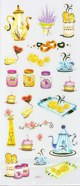 Stickers Transparent Tea