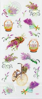 Stickers Transparent Lavender