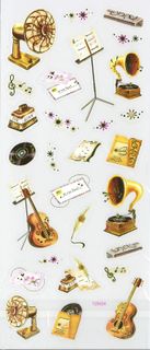 Stickers Transparent Music