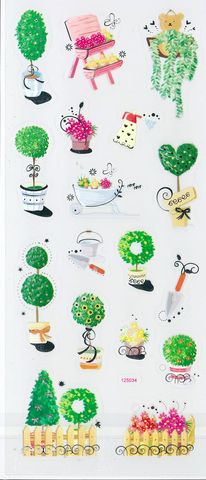 Stickers Transparent Flowers