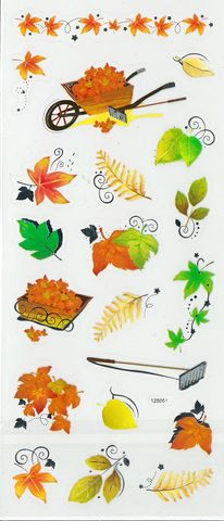 Stickers Transparent Autumn