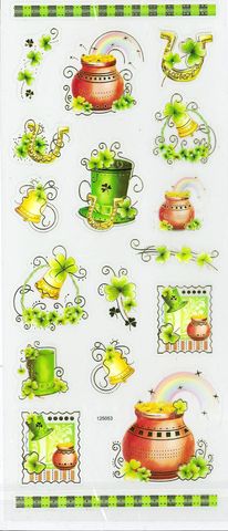 Stickers Transparent St Patrick