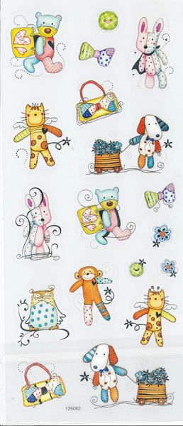 Stickers Transparent Bear