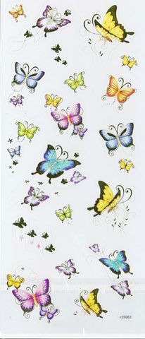 Stickers Transparent Butterfly