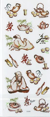Stickers Transparent Chinese
