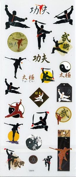 Stickers Transparent Kung