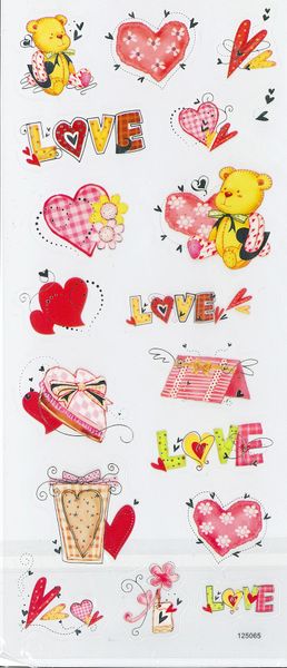Stickers Transparent Love