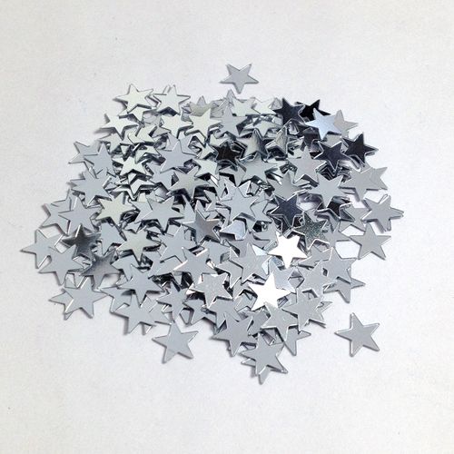 Scatters 7mm Stars Silver 500g