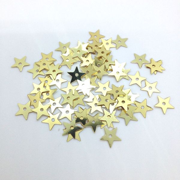 Scatters 10mm Stars Gold 500g