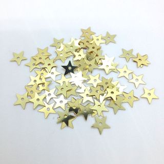 Scatters 10mm Stars Gold 500g