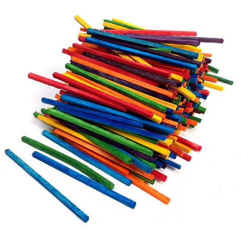 Match Sticks 2mmx5cm Coloured Pkt 1000