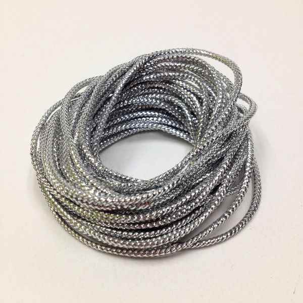Metallic Cord 16ply Silver 5m