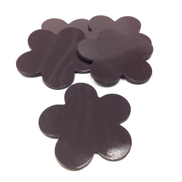 Magnets Flower Adhesive back 40x33 Pkt 5