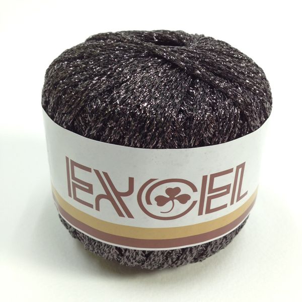 Metallic Yarn Black 20g