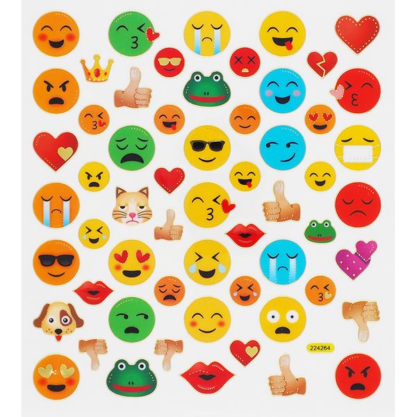 Stickers Emoji Multi sizes