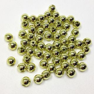 Pearl Beads 10mm Gold 25g