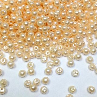 Pearl Beads 3mm Apricot 25g