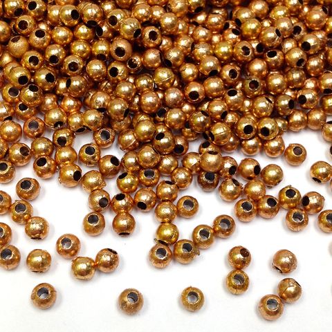 Pearl Beads 3mm Metallic Bronze 25g