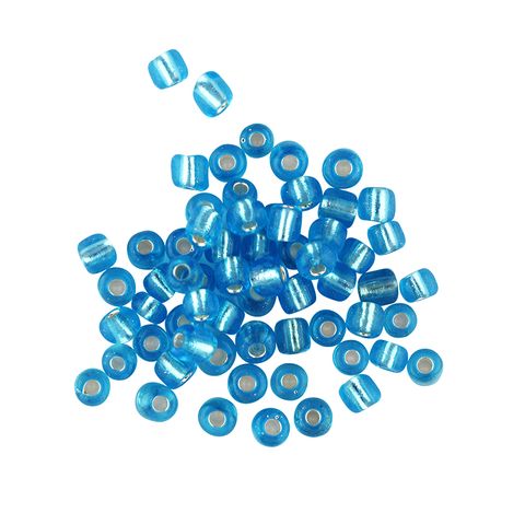 Bead Glass Seed 3.6Mm Turquoise 25G