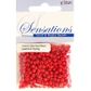 Bead Glass Seed 3.6Mm Solid Red 25G