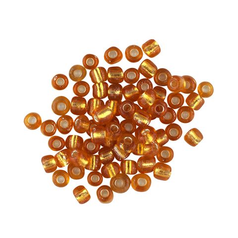 Bead Glass Seed 3.6Mm Gold 25G