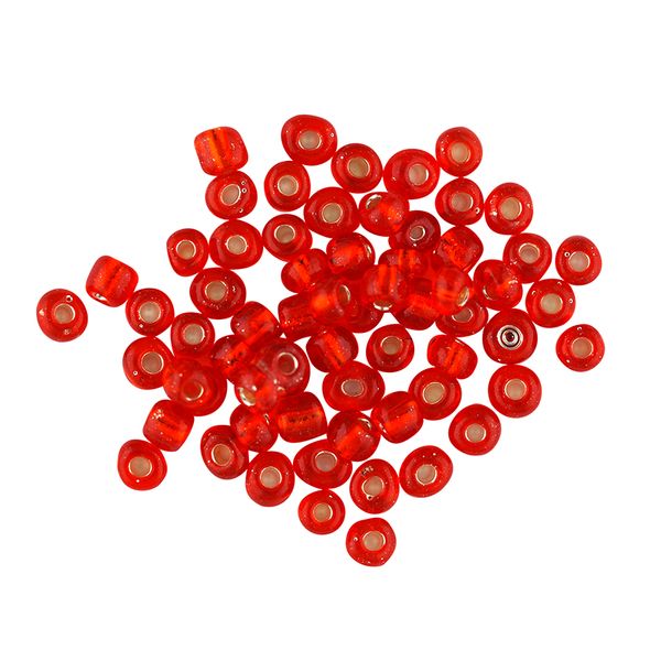 Bead Glass Seed 3.6Mm Orange 25G