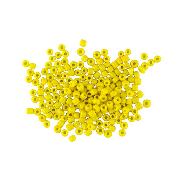 Bead Glass Seed 1.8Mm Solid Yellow 25G