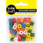 BEAD WOOD ALPHABET CUBE ASSRT 20G