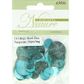 Bead Shell Disc 10-18mm Turquoise 30Pcs