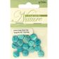 Bead Shell Lustre Disc 10mm Turquoise AB