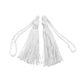Craft Tassel Rayon 5cm White 4Pcs