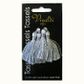 Craft Tassel Rayon 5cm Slate Grey Pkt 4