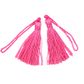 Craft Tassel Rayon 5cm Antique Rose 4Pcs