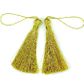 Craft Tassel 70mm Metallic Gold 4Pcs