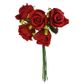 Flower Foam Rose 7H Red 1Bch