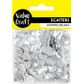 Craft Sequins Heart 2 Sizes Silver 20G