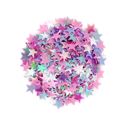Craft Scatters Stars Pink Lavender 15G