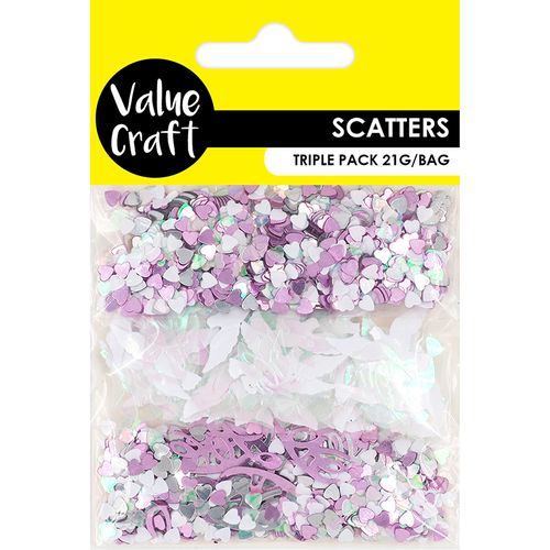 Scatters Triple Pack - Wedding Mix 21G